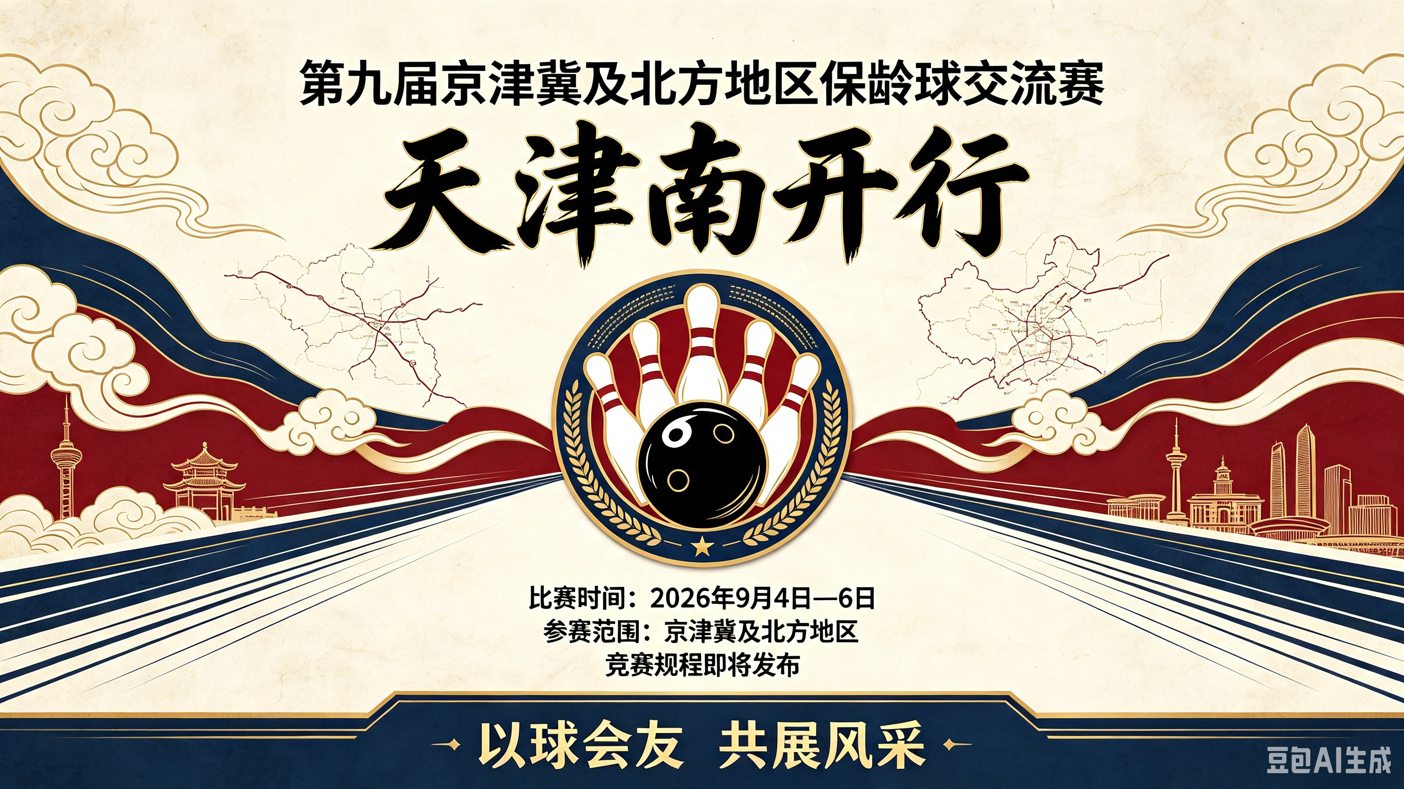 第九届京津冀及北方地区保龄球交流赛— “天津南开行”